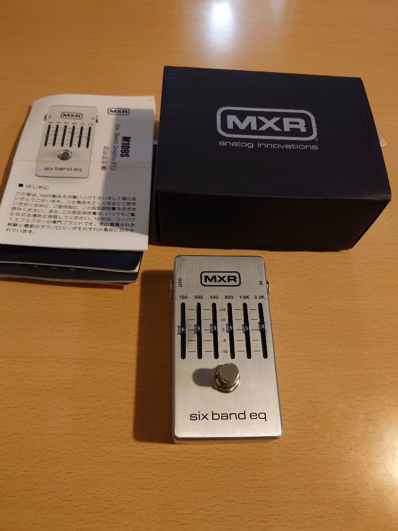 MXR six band eq ギターエフェクター