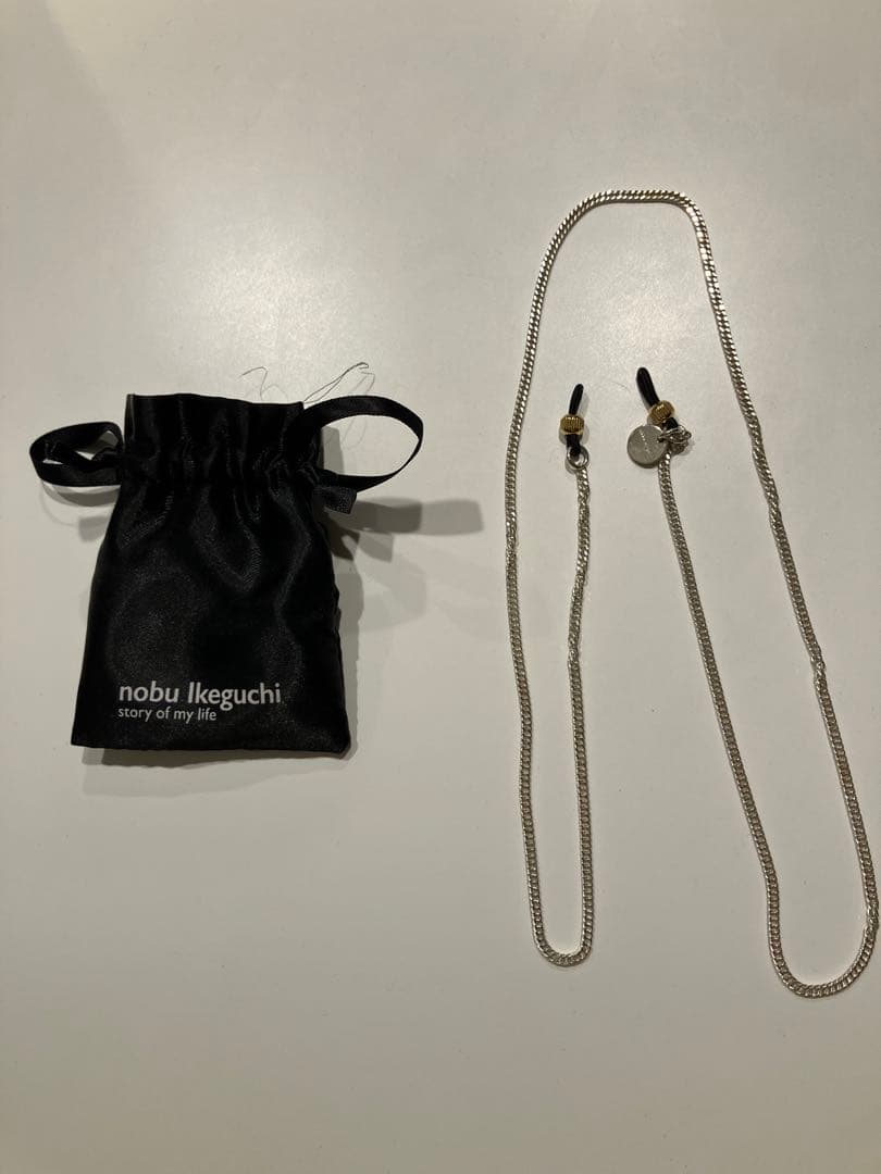 nobuikeguchi ノブイケグチ グラスコード シルバー925