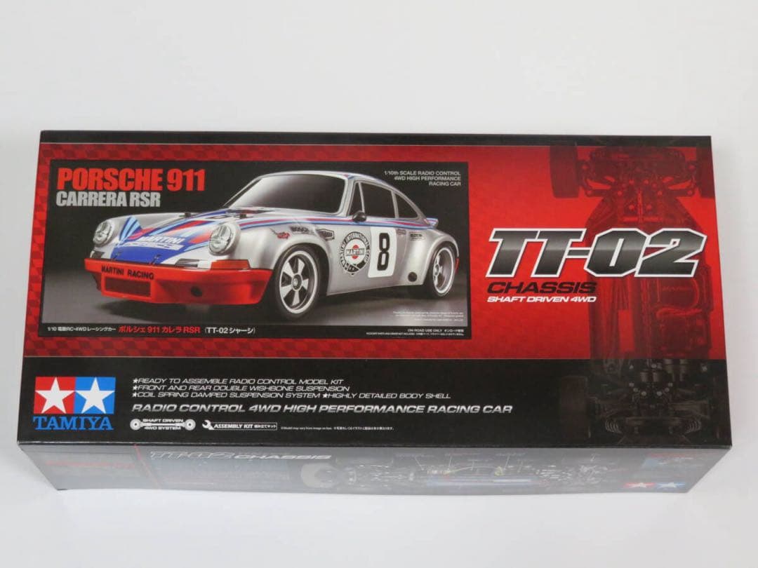 タミヤ ポルシェ911カレラRSR (TT-02シャーシー) - メルカリ