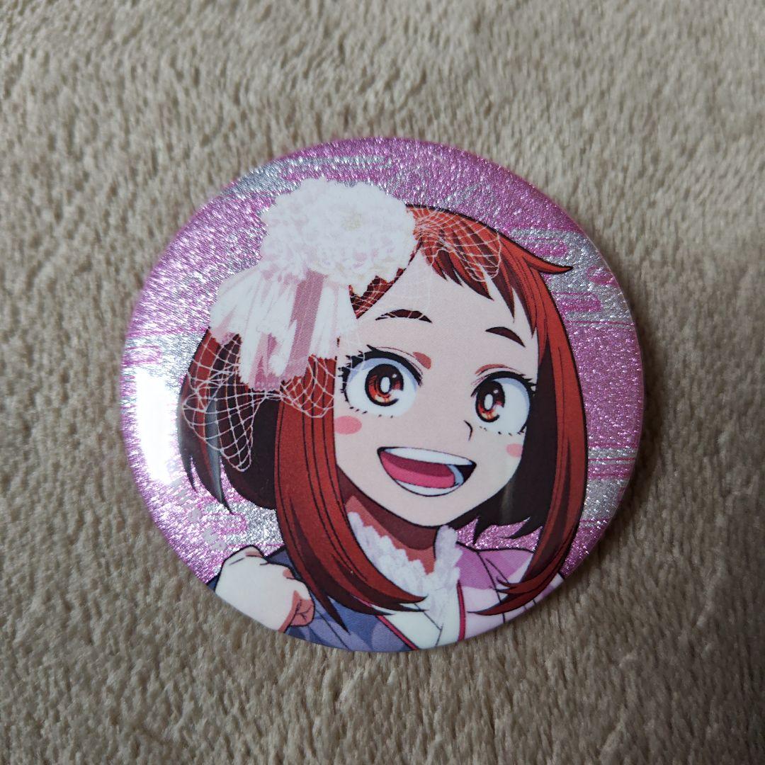 浅草花やしき ヒロアカ 麗日お茶子 缶バッチ - メルカリ
