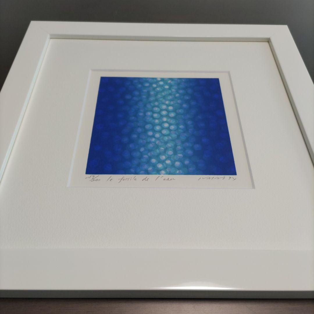 笠井 正博 シルクスクリーン 額装 ☆ 直筆サイン・エディション有 ☆ 限定版画