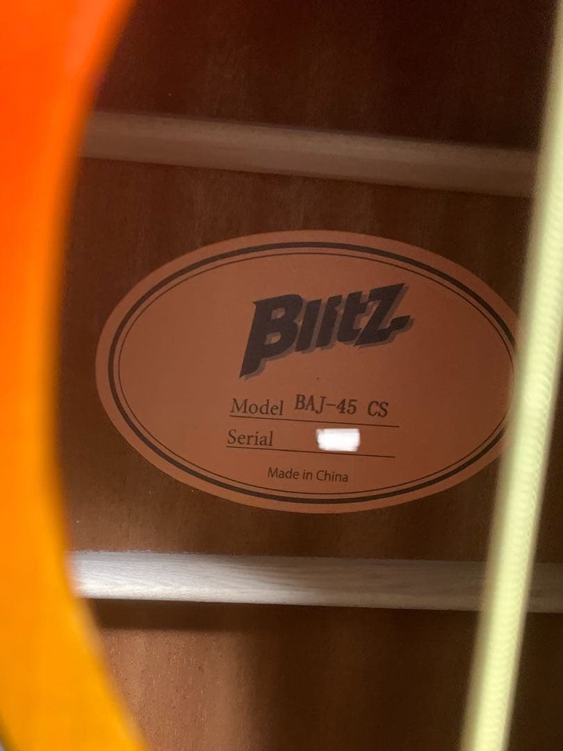Blitz BAJ-45 CS ARIA J-45タイプ トップ単板 - メルカリ