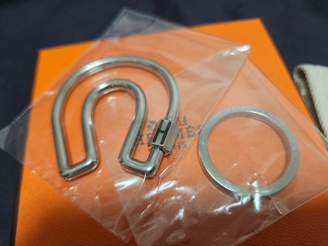 【HERMES】正規品　フェール・ア・シュヴァル　キーリング　キーホルダー n1117335he-1-2.jpg