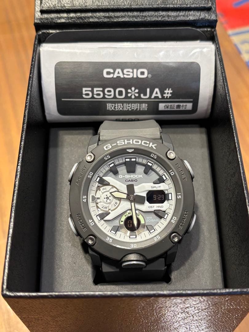 美品‼️CASIO G-SHOCK 5590JA ブラック