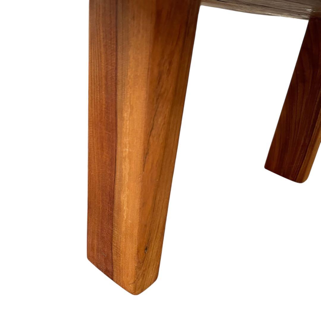 座卓 バール杢 ポプラ 一枚板 無垢材 瘤杢 チギリ ダイニングテーブル 希少