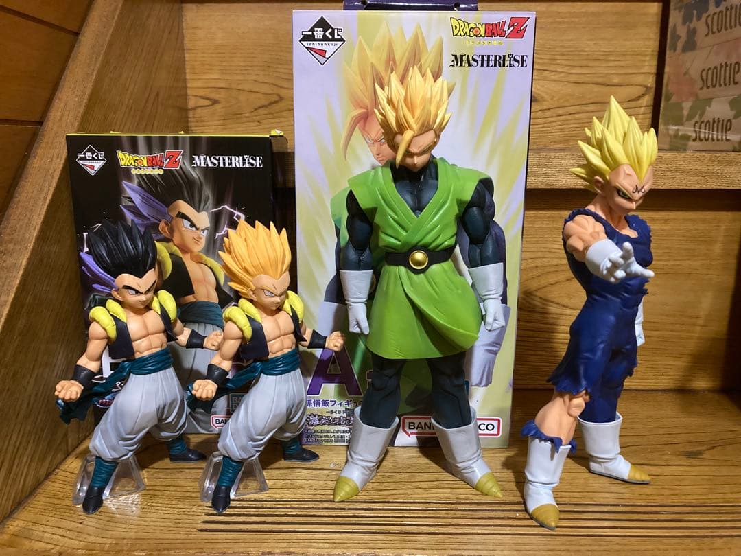 ドラゴンボール一番くじ　VSオムニバスビーストE賞　ゴテンクス　孫悟飯　ベジータ