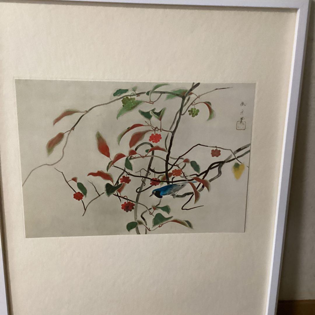 天才画家　速水御舟　作品集大作編　便利堂監修　画集　【美男桂に瑠璃鳥】NO 42 天才画家 速水御舟 作品集大作編 便利堂監修 NO 31 【名樹散椿】画集