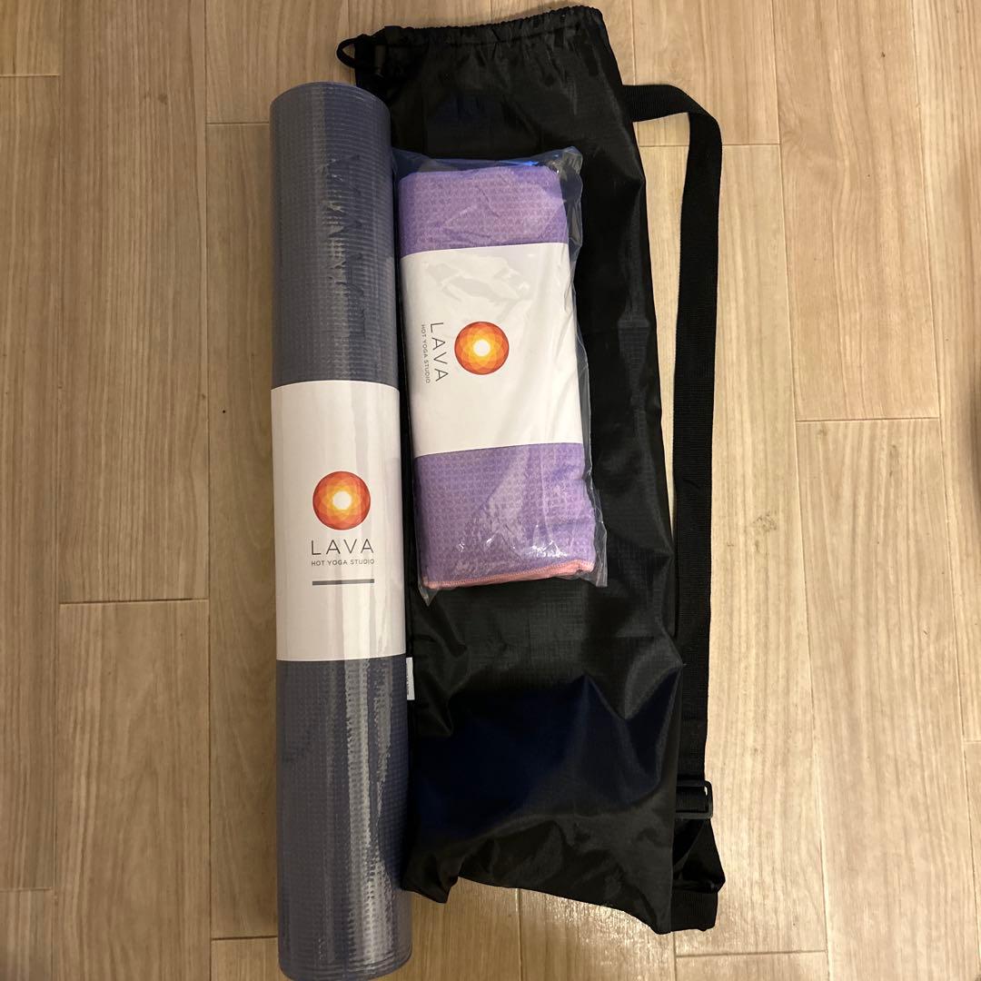 【期間限定値下】LAVA MAT ヨガマット　ヨガラグ　セット