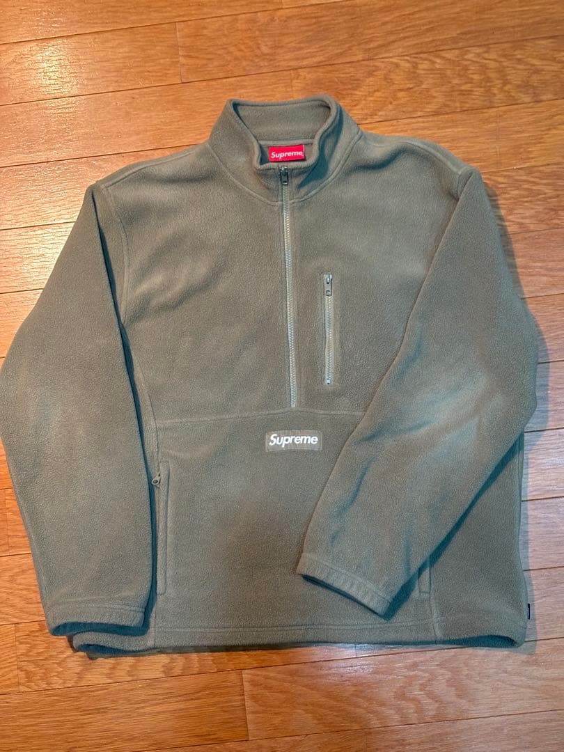 h*i様 Supreme Polartec Half Zip Pullover