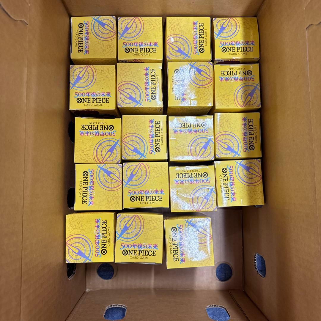 ONE PIECE CARD GAME 500年後の未来　未開封品 ワンピースカードゲーム ONE PIECE 500年後の未来 1BOX 未開封 テープ