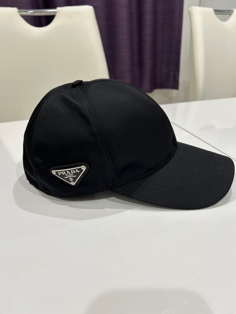 プラダ　レディースキャップ PRADA Re-Nylon ベースボールキャップ