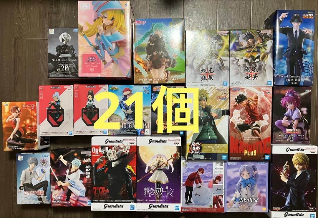 最新アミューズメントフィギュア21個まとめ売り