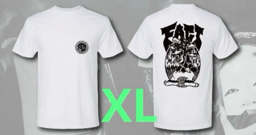 FACT REDLINE 新作Tシャツ 即完サイズ XL 1点限り