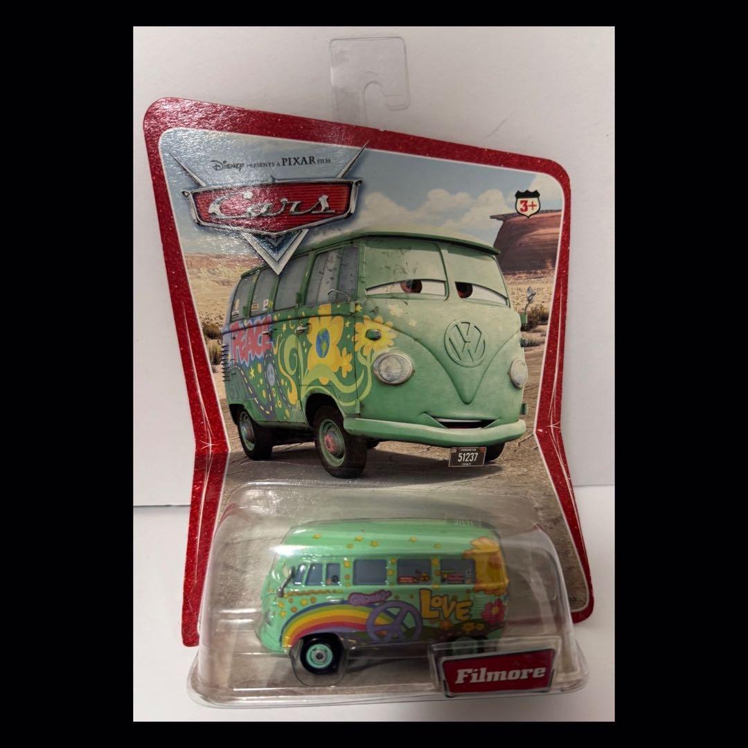 【新品】【未使用】【希少】カーズ フィルモア 砂漠カード初期 エラー版 ミニカー