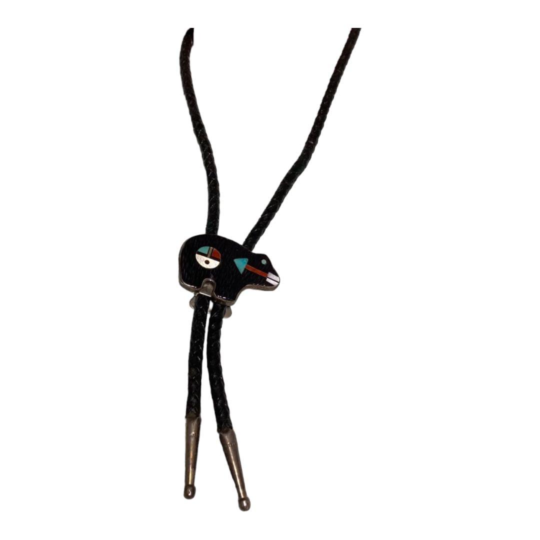 ズニ族　ボルタイ　インディアンジュエリー