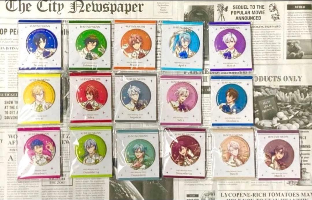 アイナナ バースデーストア 缶バッジ コンプセット - メルカリ