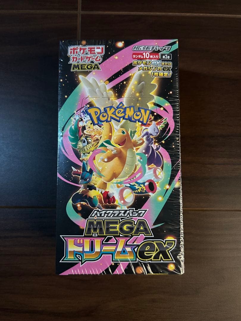 ポケモンカードゲーム MEGAドリームex 1BOX 新品未開封 シュリンク付き