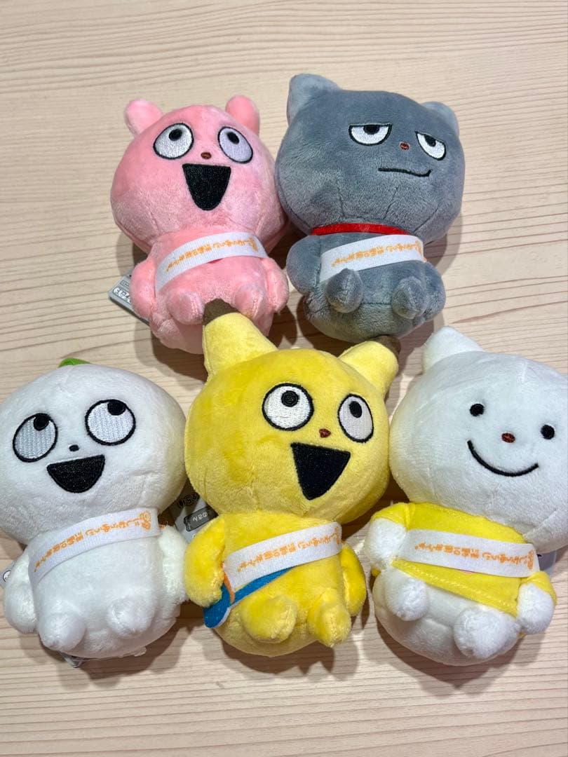 にしむらゆうじ作品 カバンに付けられるぬいぐるみ　みんなが主役の10周 5種