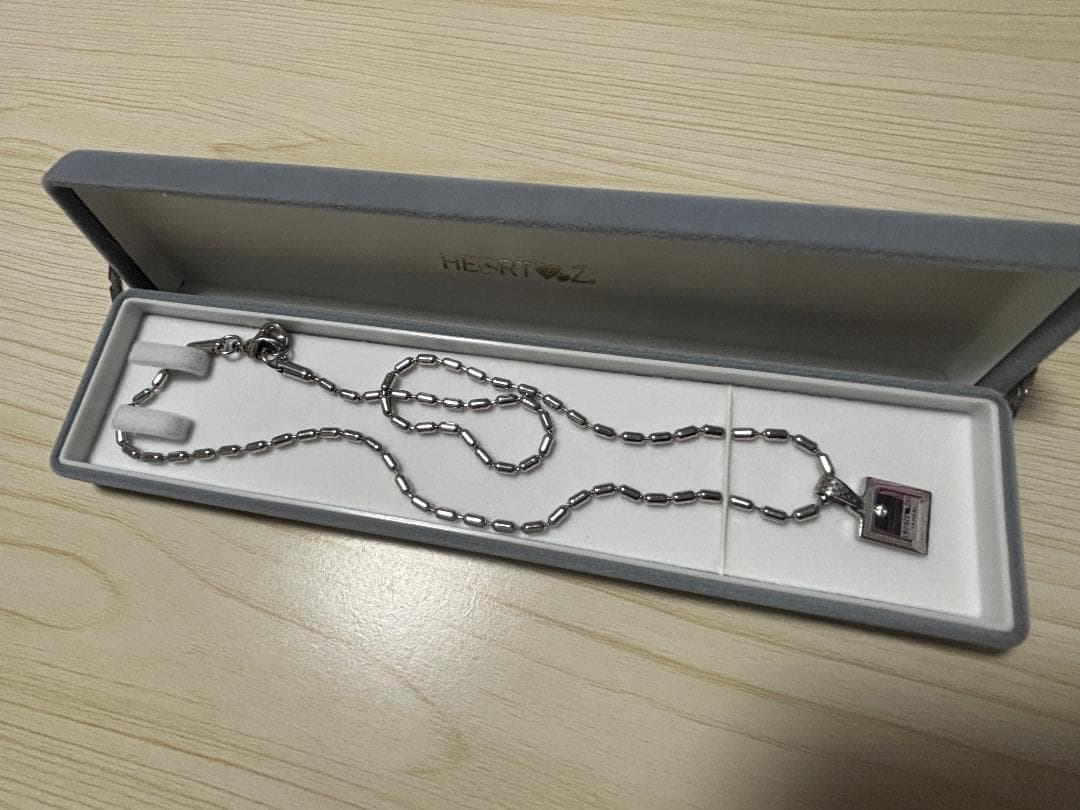 【半額以下】【箱付き】即日発送HEARTZ メタリックネックレスⅠ 55cm
