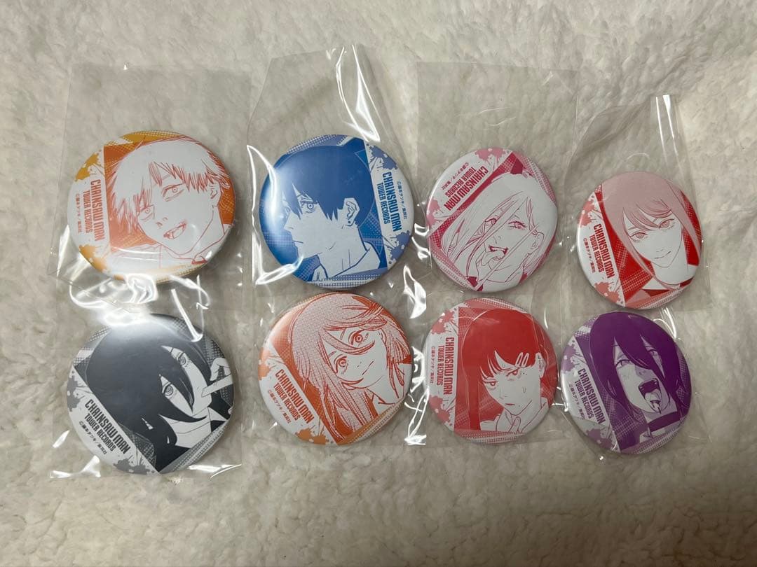 チェンソーマン　タワレコ　缶バッジアクリルキーホルダーアクリルバッジセット