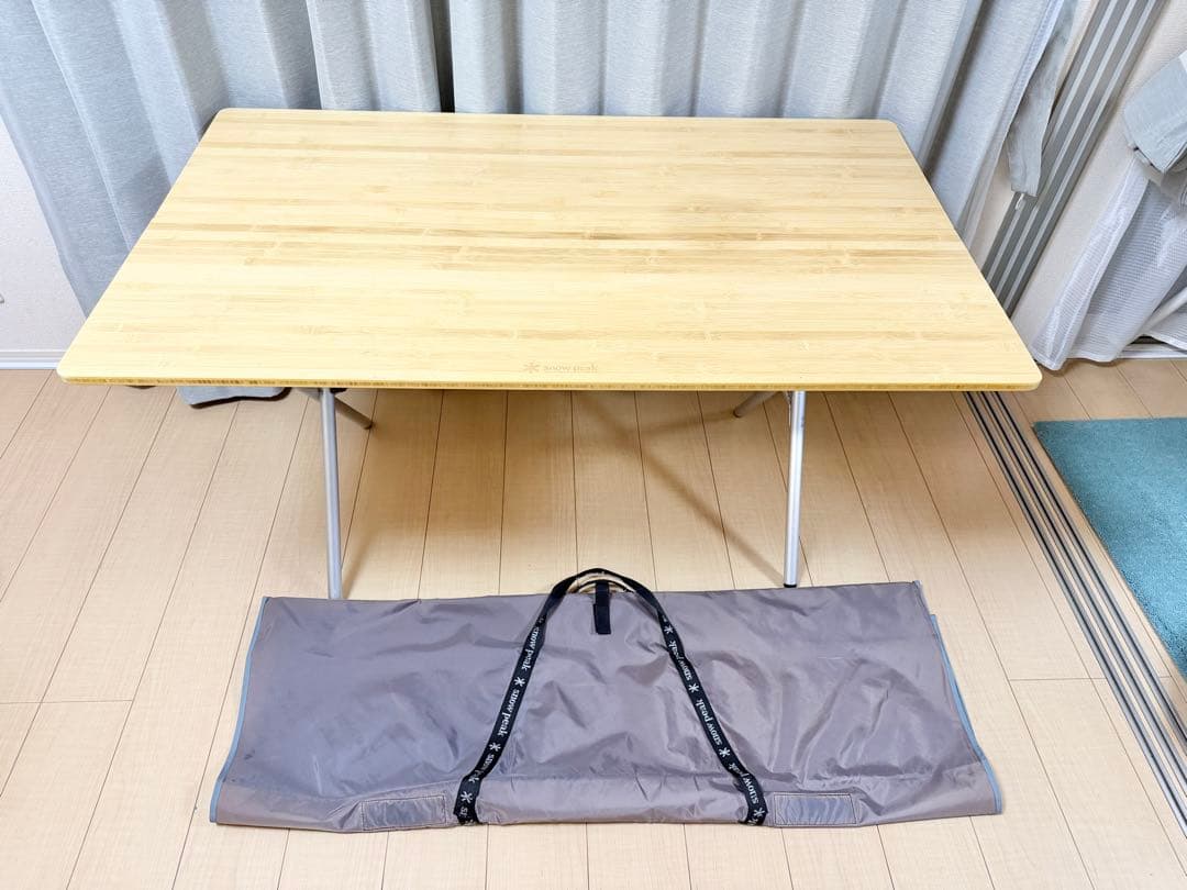 スノーピーク ワンアクションテーブル ロング 竹 LV-015TR