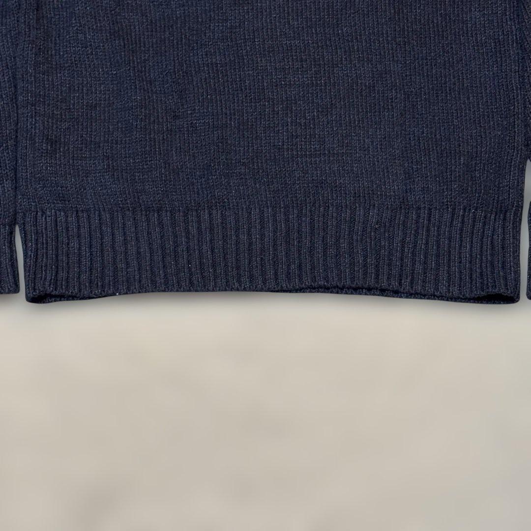 ポロラルフローレン ポロベア 刺繍 ニット セーター コットン リネン混