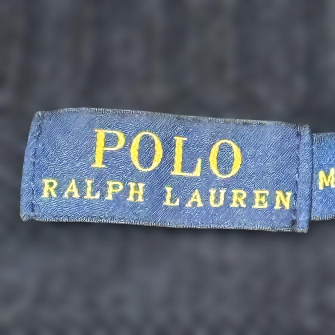 ポロラルフローレン ポロベア 刺繍 ニット セーター コットン リネン混