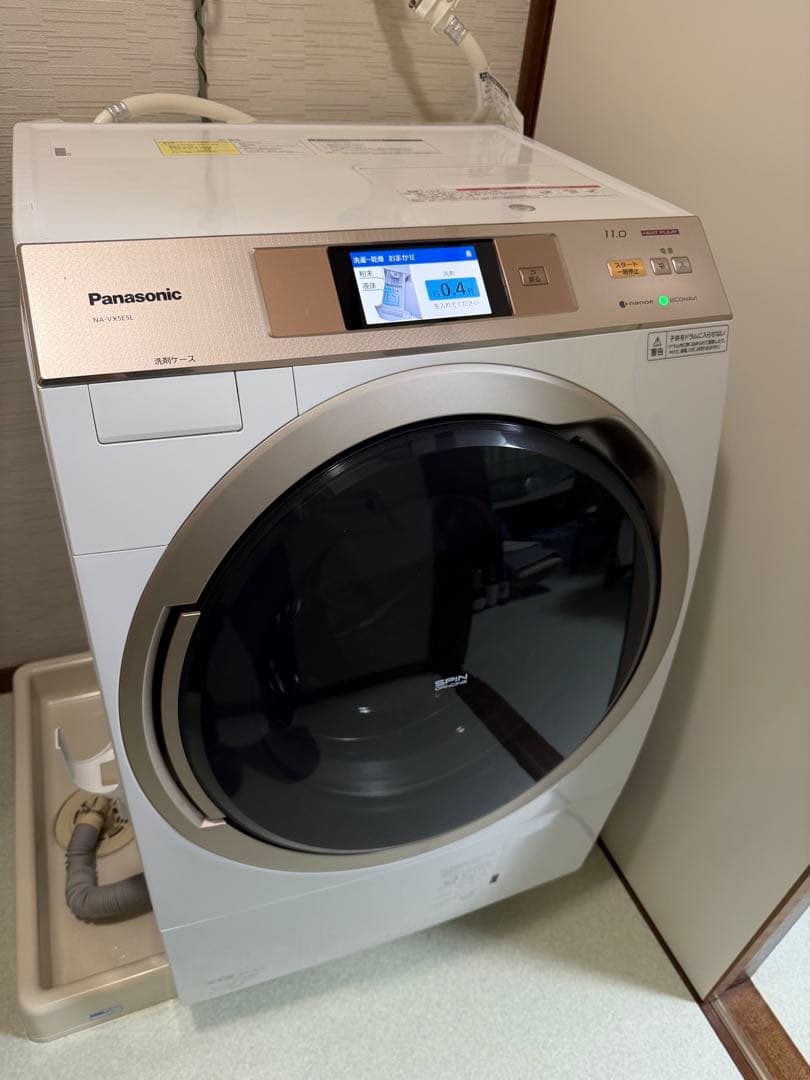 Panasonic NA-VX5E5L ドラム式洗濯機本体