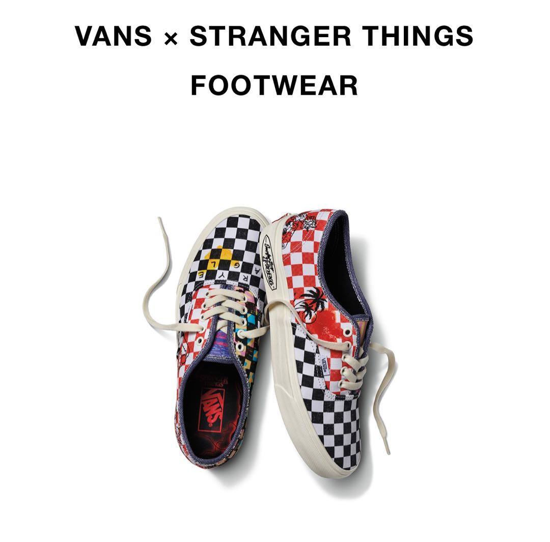 ストレンジャーシングス VANS コラボスニーカー - メルカリ