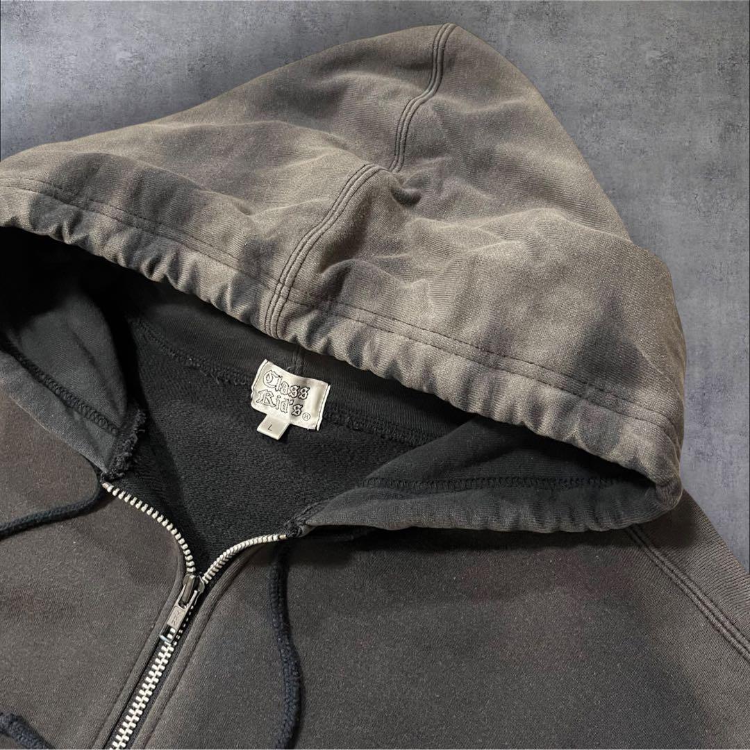 OLD 鬼フェード デザイン ジップアップパーカー 一点物 - メルカリ