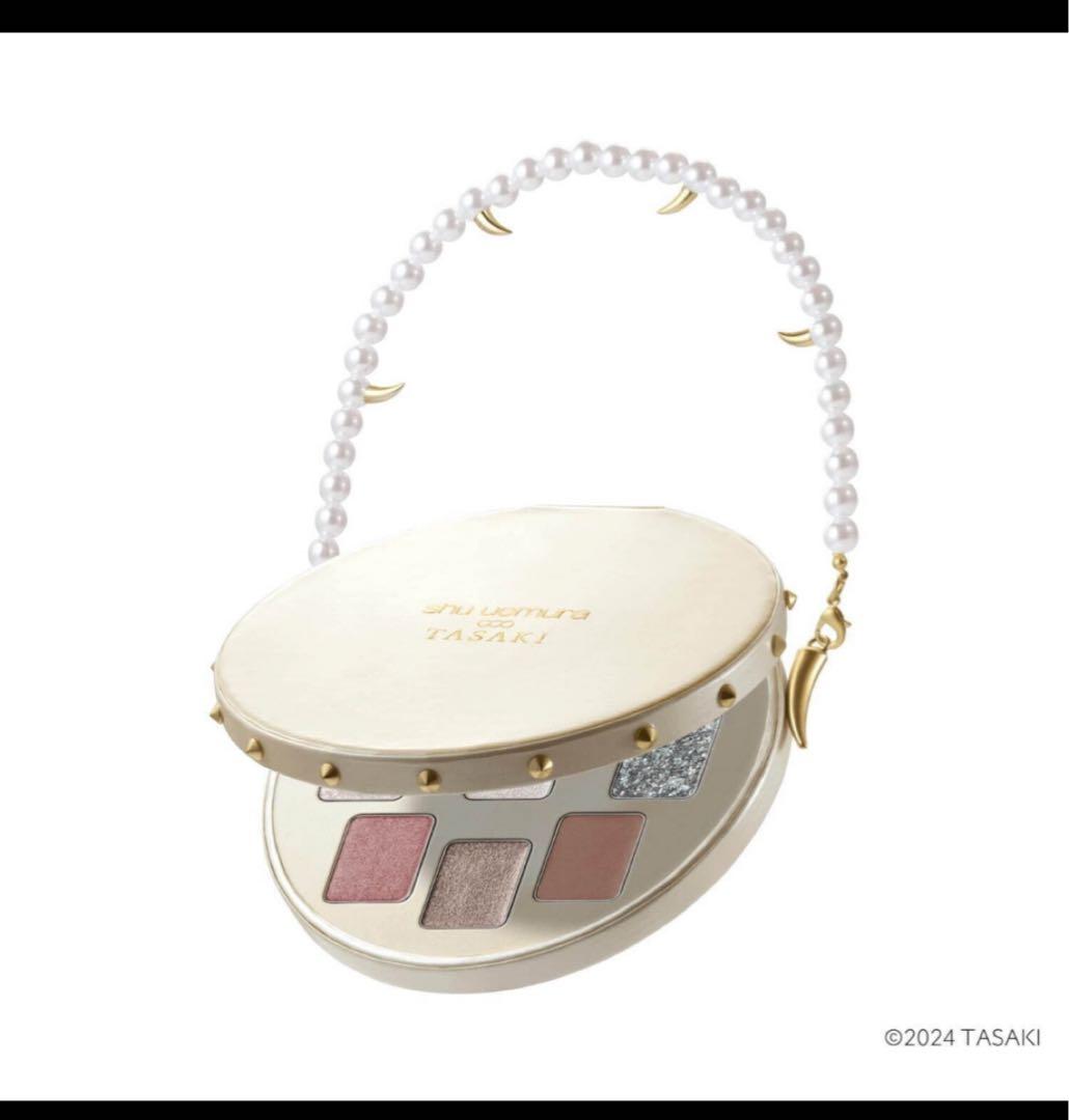 シュウウエムラ×TASAKI パールレベルクラッチアイシャドウパレット