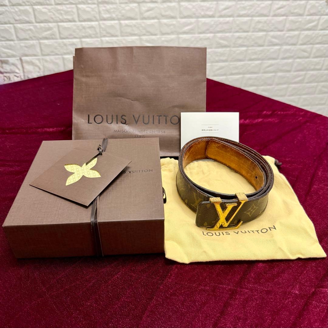 Louis Vuitton モノグラム ベルト メンズ M9608U 楽天市場】LOUIS VUITTON ルイヴィトン モノグラム LVロゴ バックル