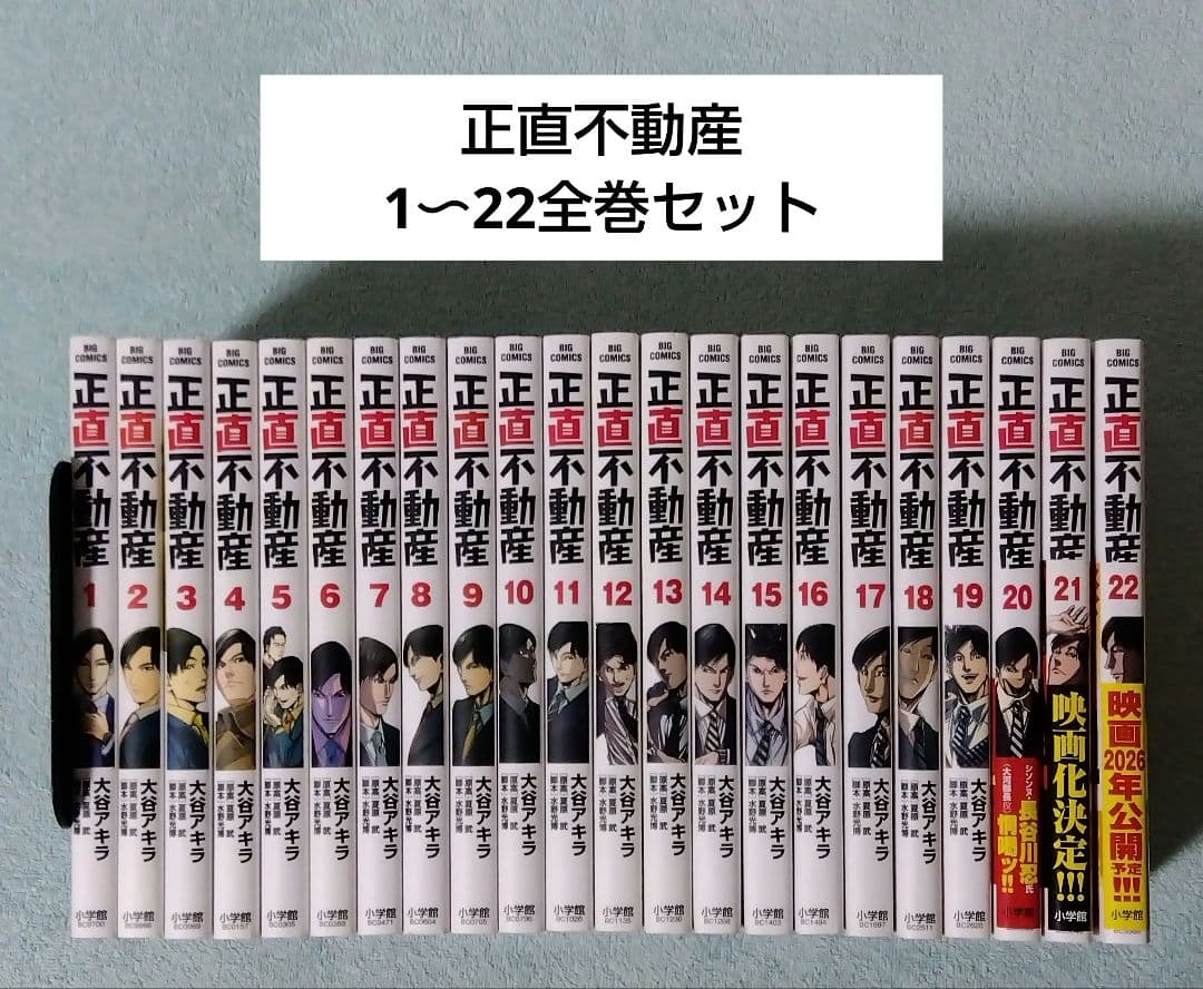 正直不動産 全巻セット 漫画 コミックス 大谷アキラ 山下智久