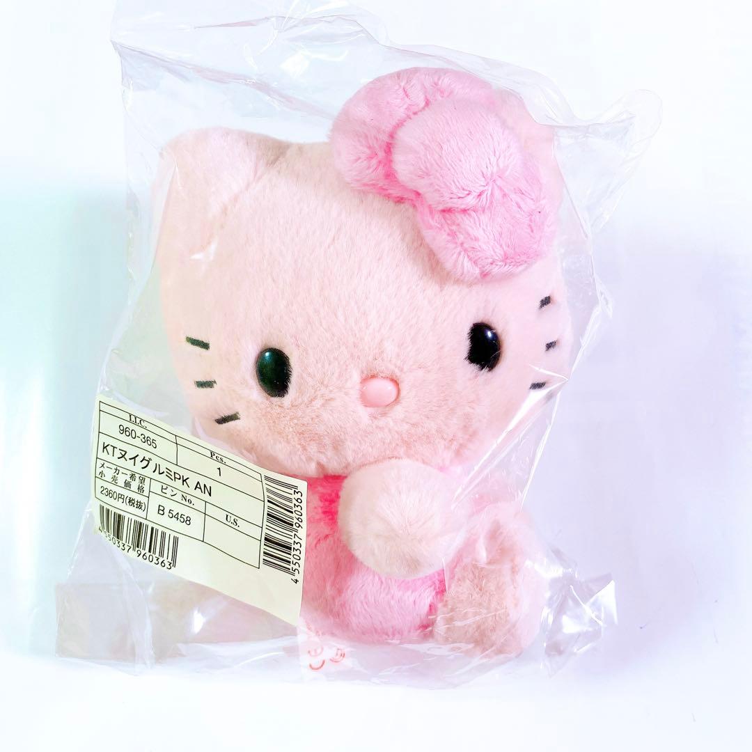 即購入OK】ハローキティ 50周年 ぬいぐるみ ピンク - メルカリ