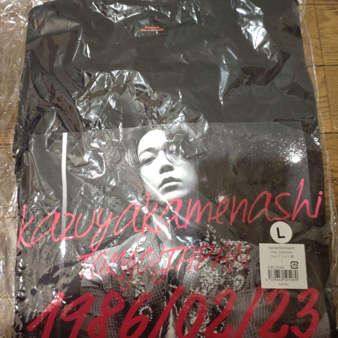 亀梨和也 フォトTシャツ 黒 ピンク L 新品 - メルカリ