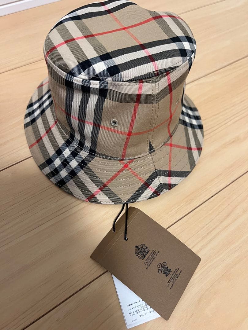 ね*こ様 Burberry バーバリー バケットハット 帽子