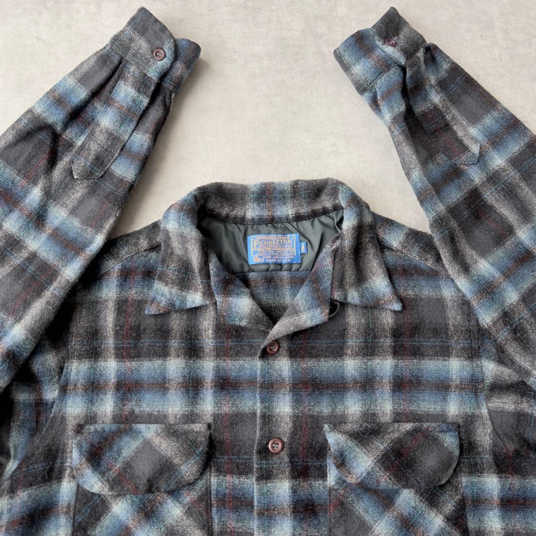 そ*ら様 PENDLETON ペンドルトン ボードシャツ チェック Lサイズ ビ
