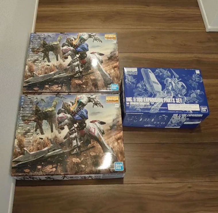 MG 1/100 ガンダムバルバトス（２体） 及び拡張パーツ セット