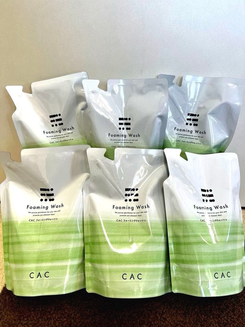 ＣＡＣ化粧品 フォーミングウォッシュ レフィル　6袋 詰め替え用 cac