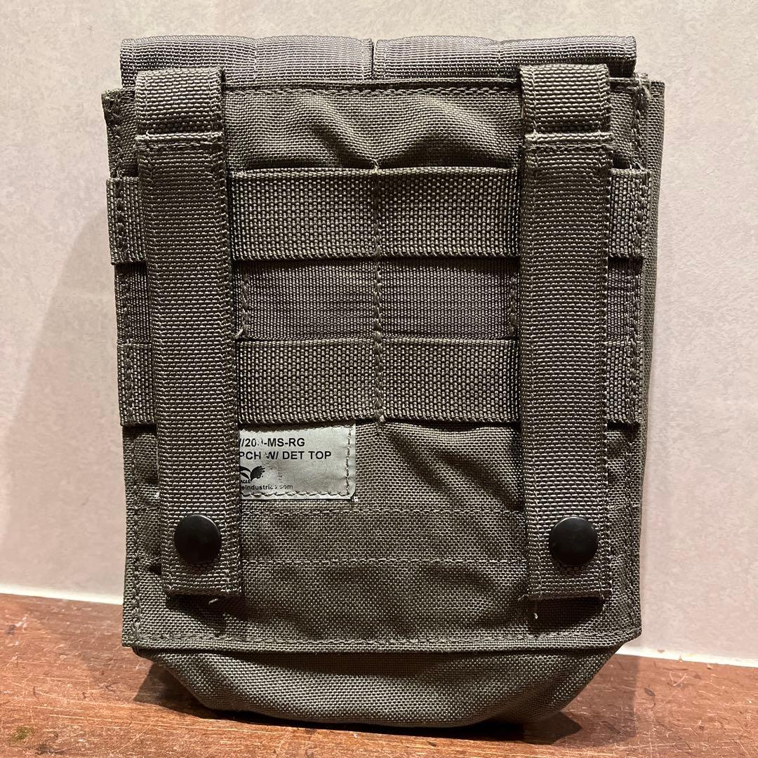 米軍 EAGLE 200RD SAW DET TOP ポーチ 軍隊 ミリタリー