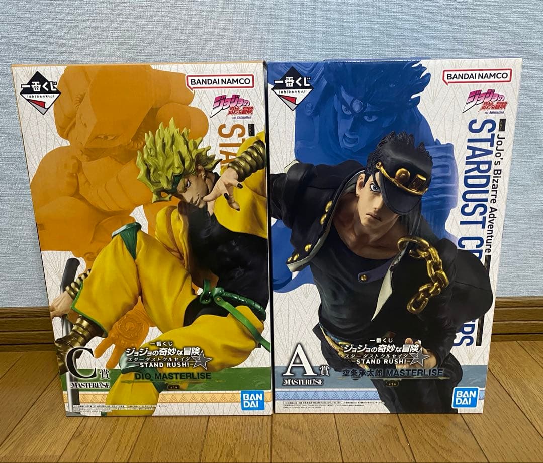 ジョジョの奇妙な冒険 1番くじ スターダストクルセイダース A賞 C賞