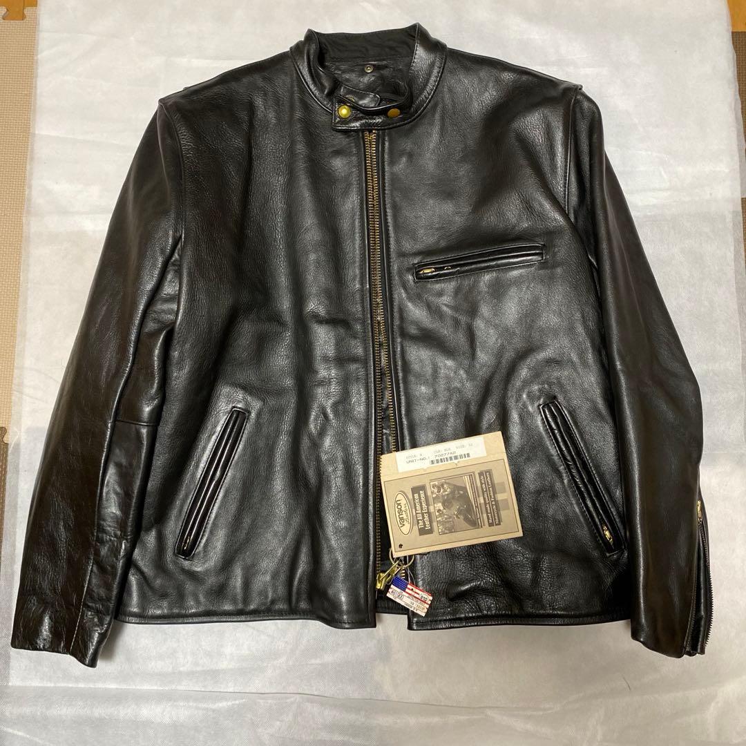 バンソン　タイプ　B ライダースジャケット　新品未使用品　サイズ52 超希少