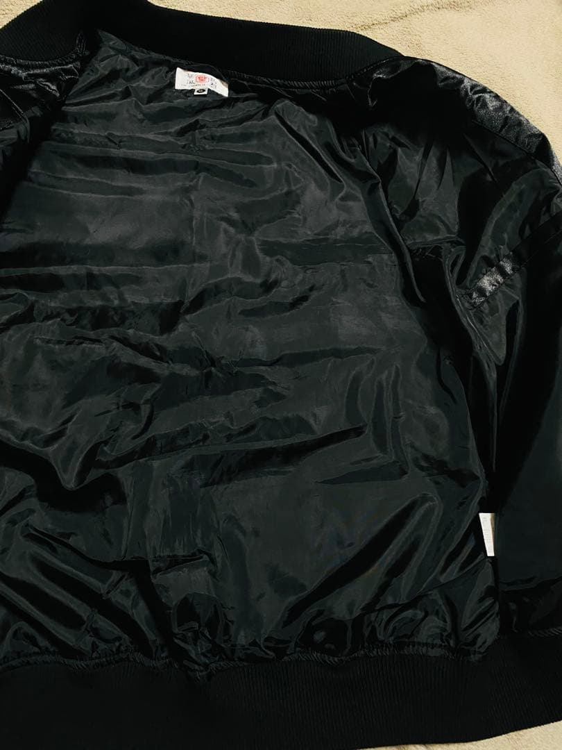 Japanese 龍虎日本限定 スカジャン unisex サテン vintage - メルカリ