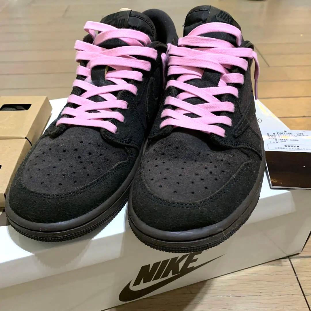 【美品】Travis Scott × Nike AirJordan 1 Low