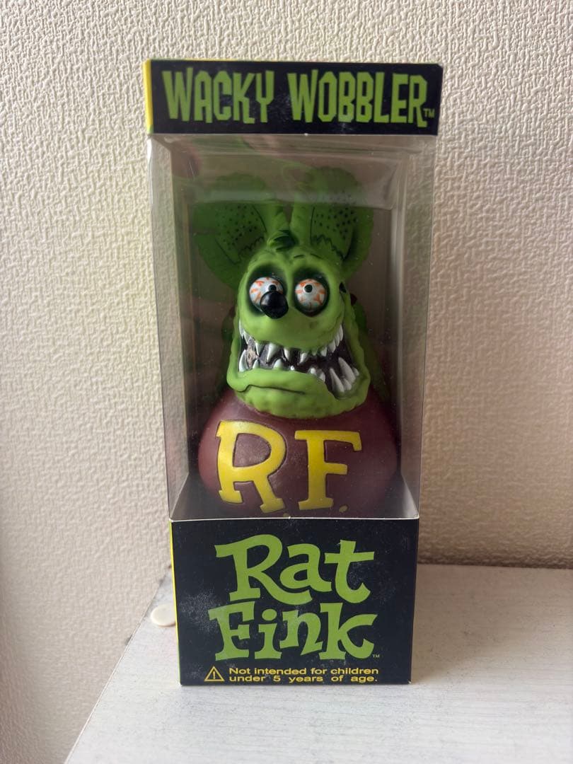 Wacky Wobbler Rat Fink フィギュア - メルカリ