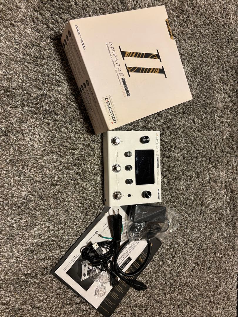 Hotone Ampero II Stomp ギターエフェクター