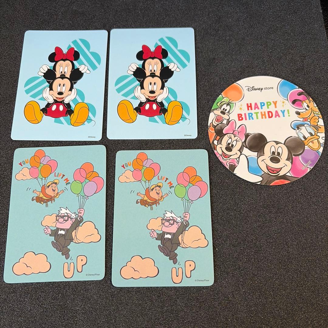 ディズニーストア じゃんけんカード 4枚➕おまけ - メルカリ