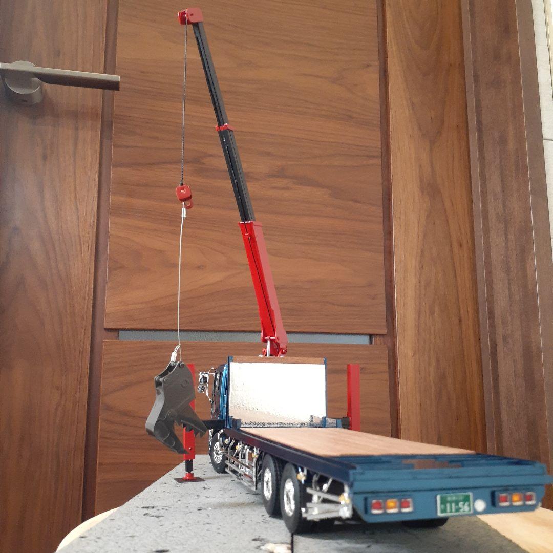 デコトラプラモデル 回送車ユニック付き - メルカリ