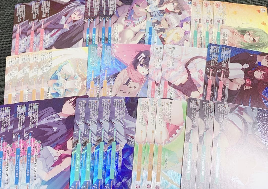 ヴァイスシュヴァルツロゼ　ゆずソフト　4 BOX 特典　OFR まとめて