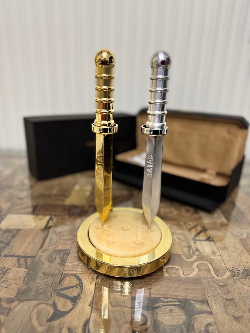 新リンパ療法 ラジャス剣　スタンド　セット　極美品